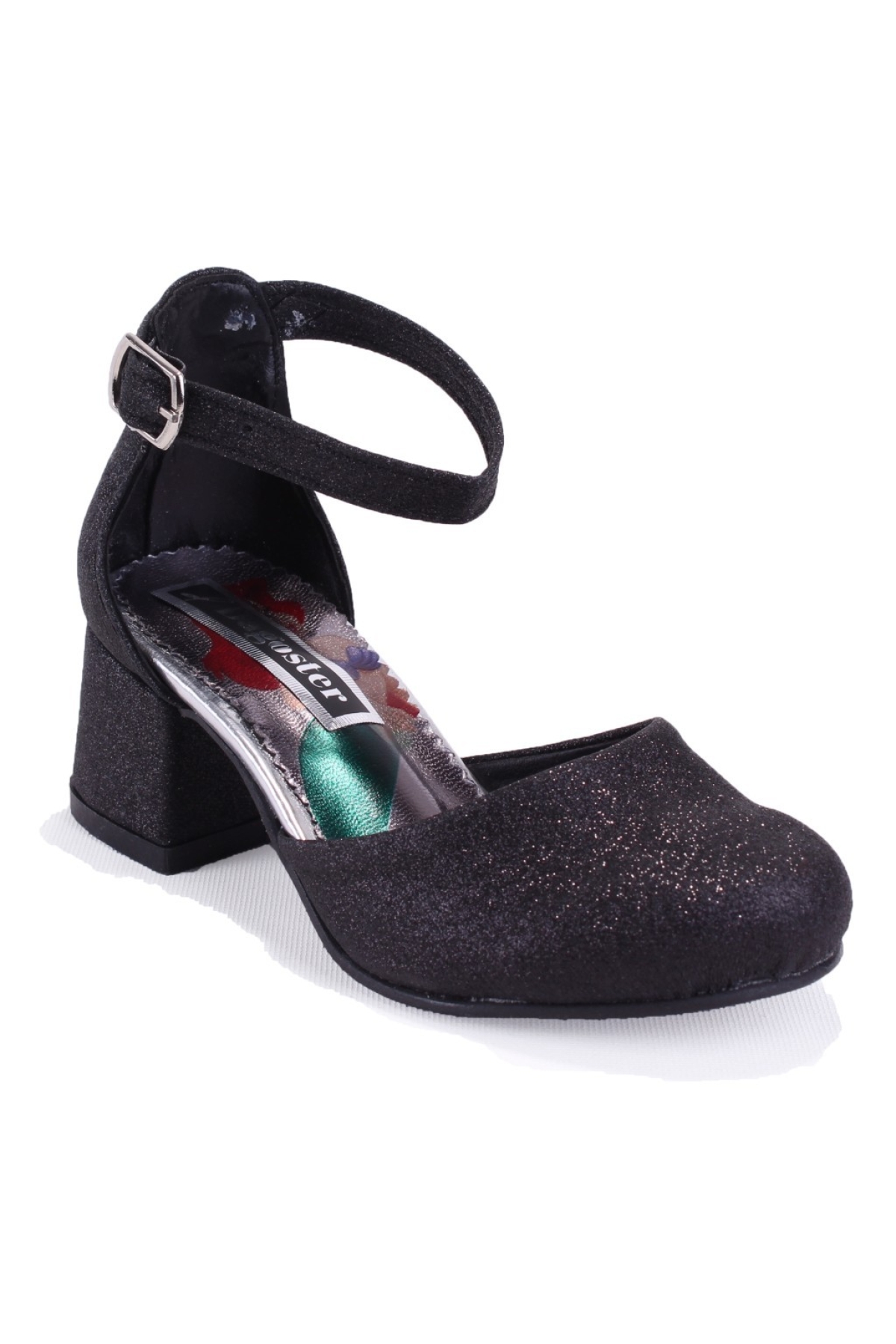 DJA76-YB101KY Siyah Ortopedik Kız Çocuk Abiye Ayakkabı - Görsel 2