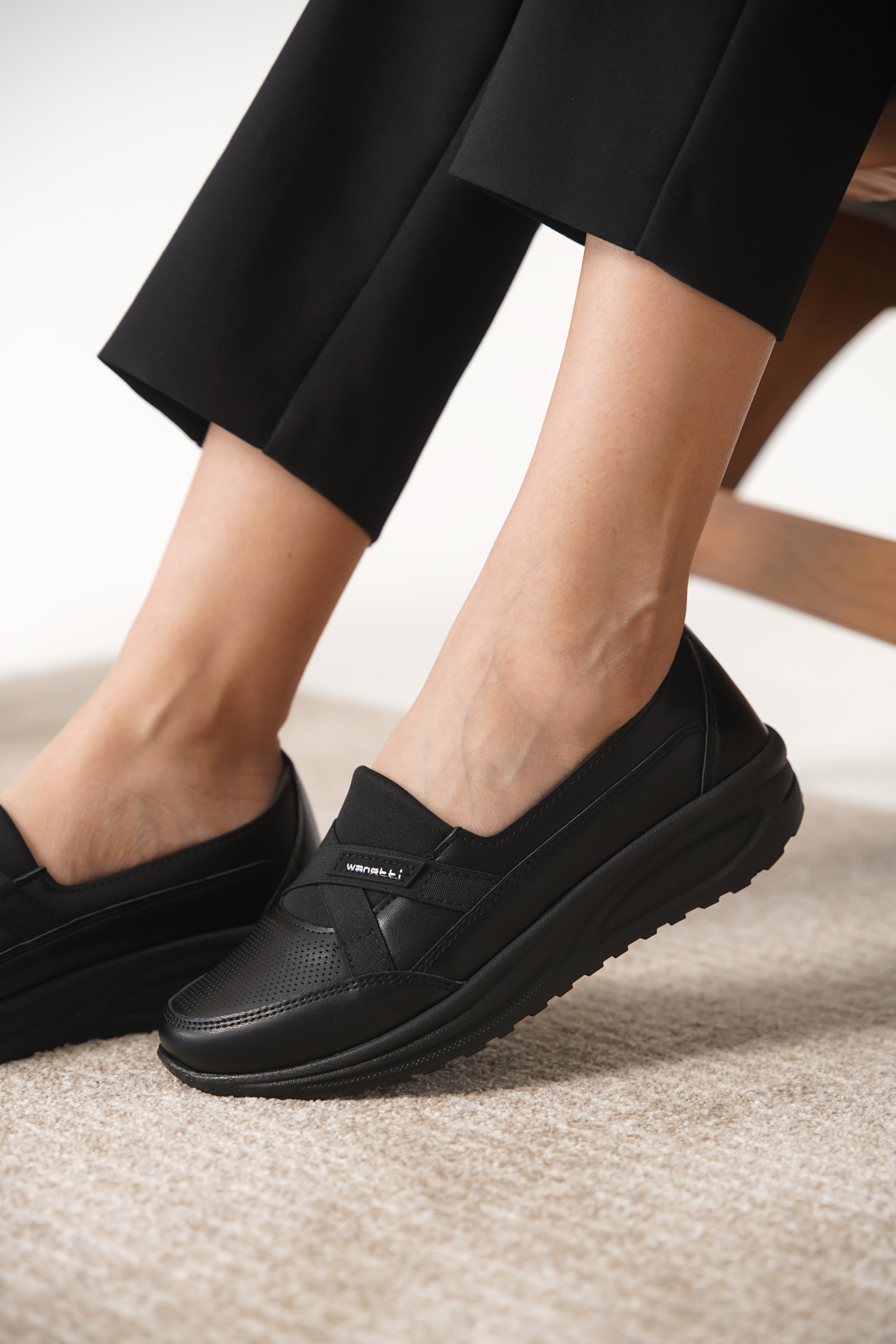 Garantili D0312 Günlük Ortopedik Kadın Babet Ayakkabı - Görsel 3