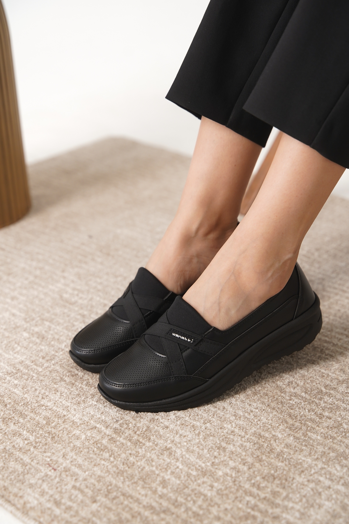 Garantili D0312 Günlük Ortopedik Kadın Babet Ayakkabı - Görsel 5