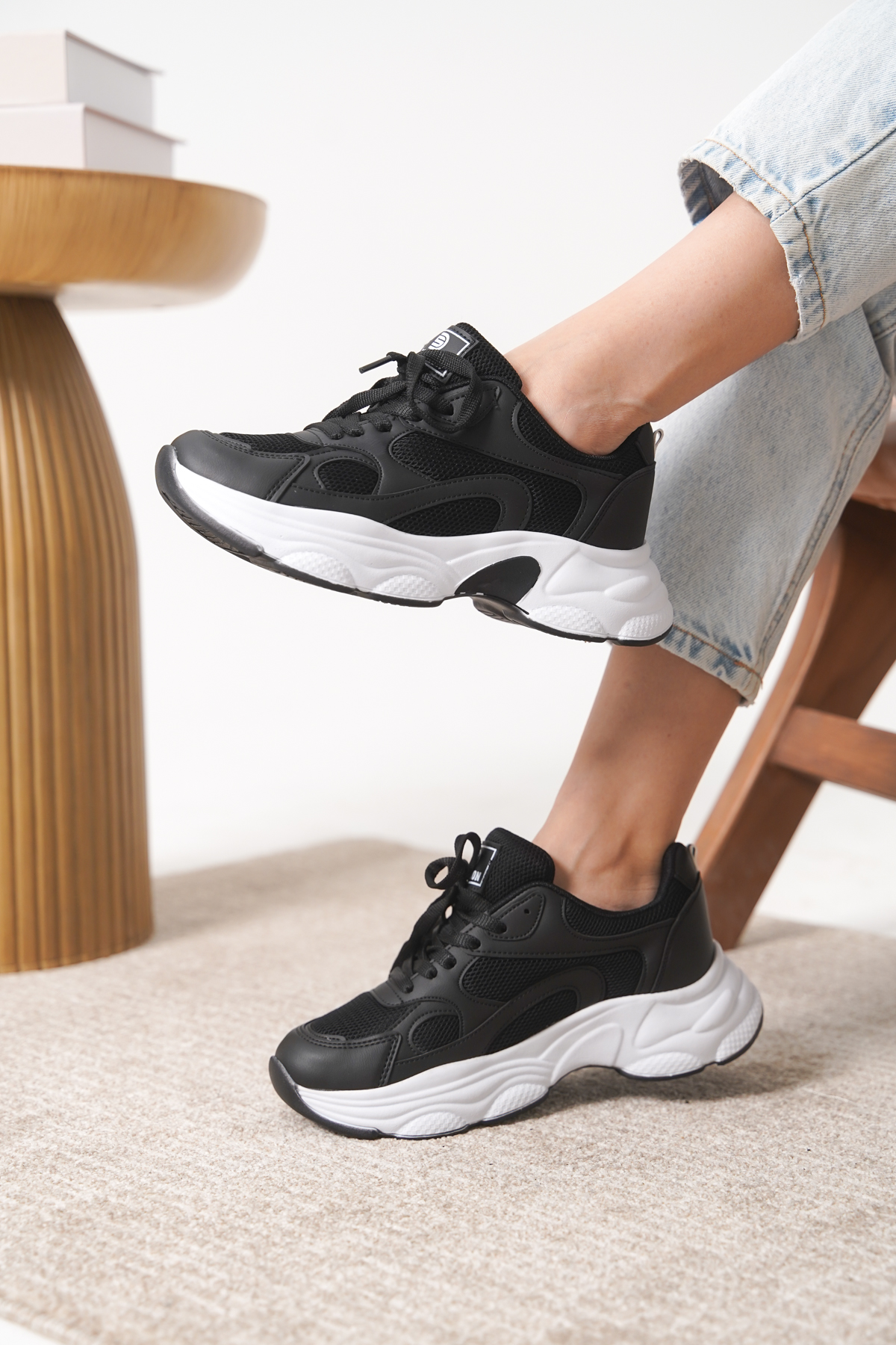 Garantili D0164 Günlük Ortopedik Kadın Sneaker Spor Ayakkabı - Görsel 5