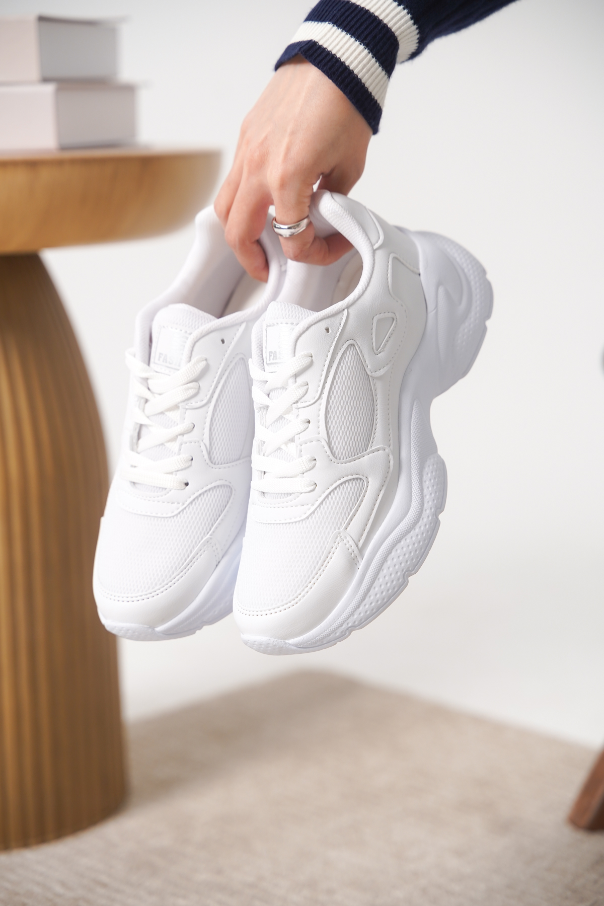 Garantili D1152 Günlük Ortopedik Kadın Sneaker Spor Ayakkabı - Görsel 6