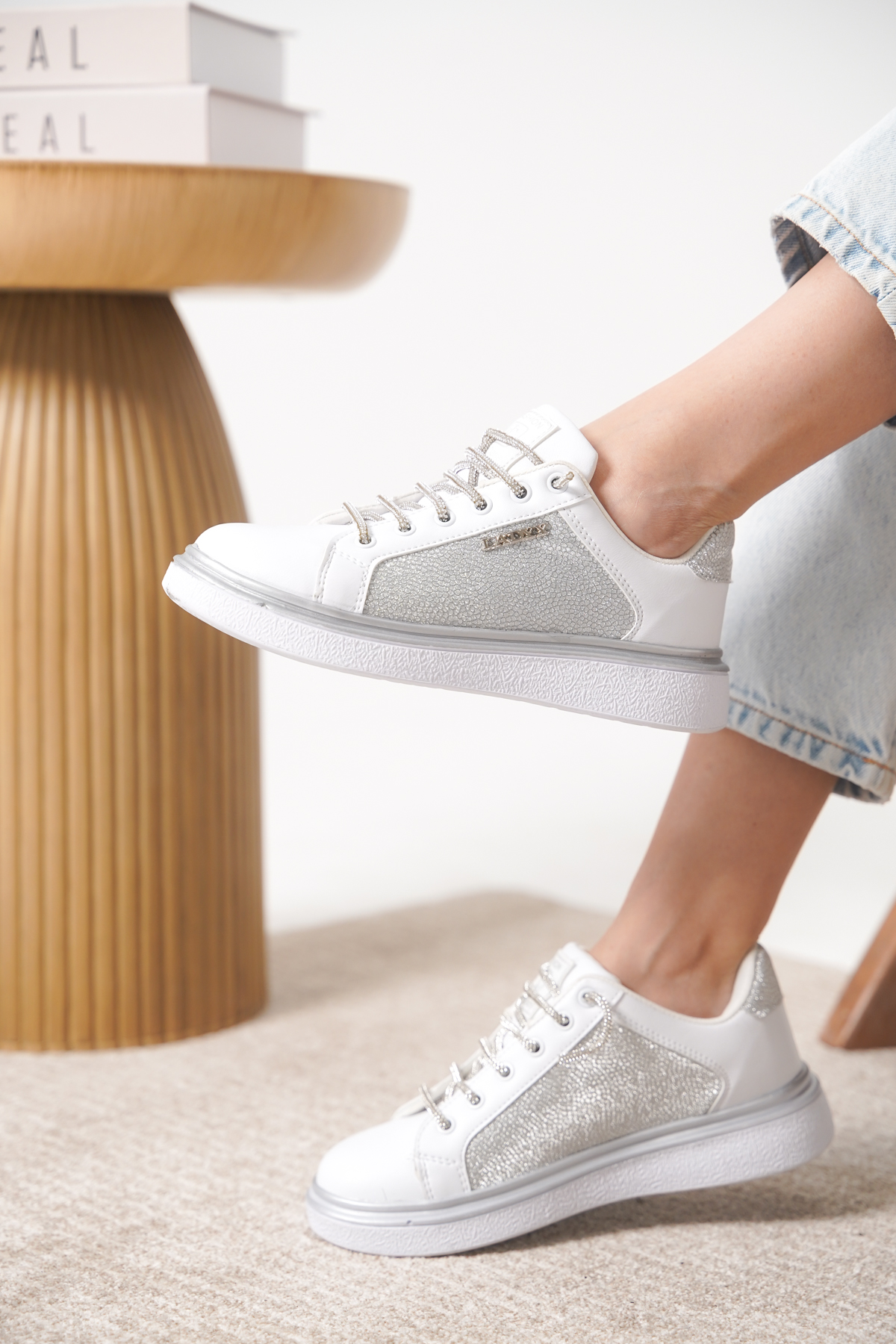 Garantili D0703 Günlük Ortopedik Kadın Sneaker Spor Ayakkabı - Görsel 3