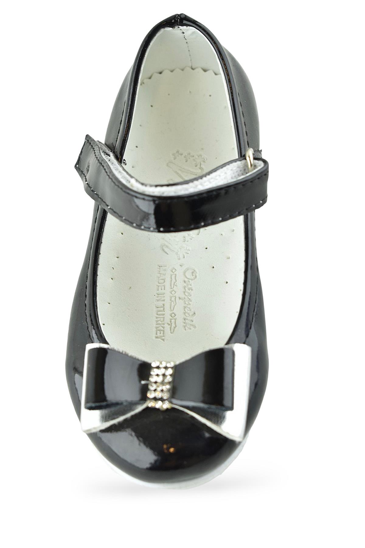 2016 Rahat Taban Tokalı Kız Çocuk Bebek Babet Ayakkabı Düğün Abiye Nişan Ev Babeti - Görsel 4