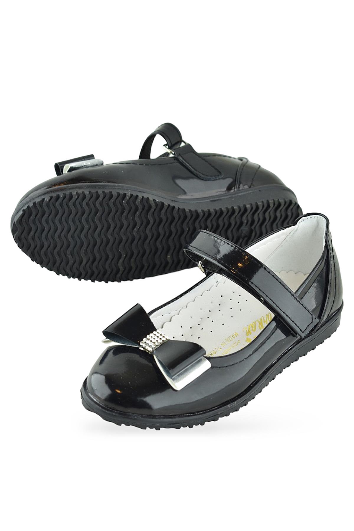 2015 Rahat Taban Tokalı Kız Çocuk Babet Ayakkabı Düğün Abiye Nişan Ev Babeti - Görsel 4