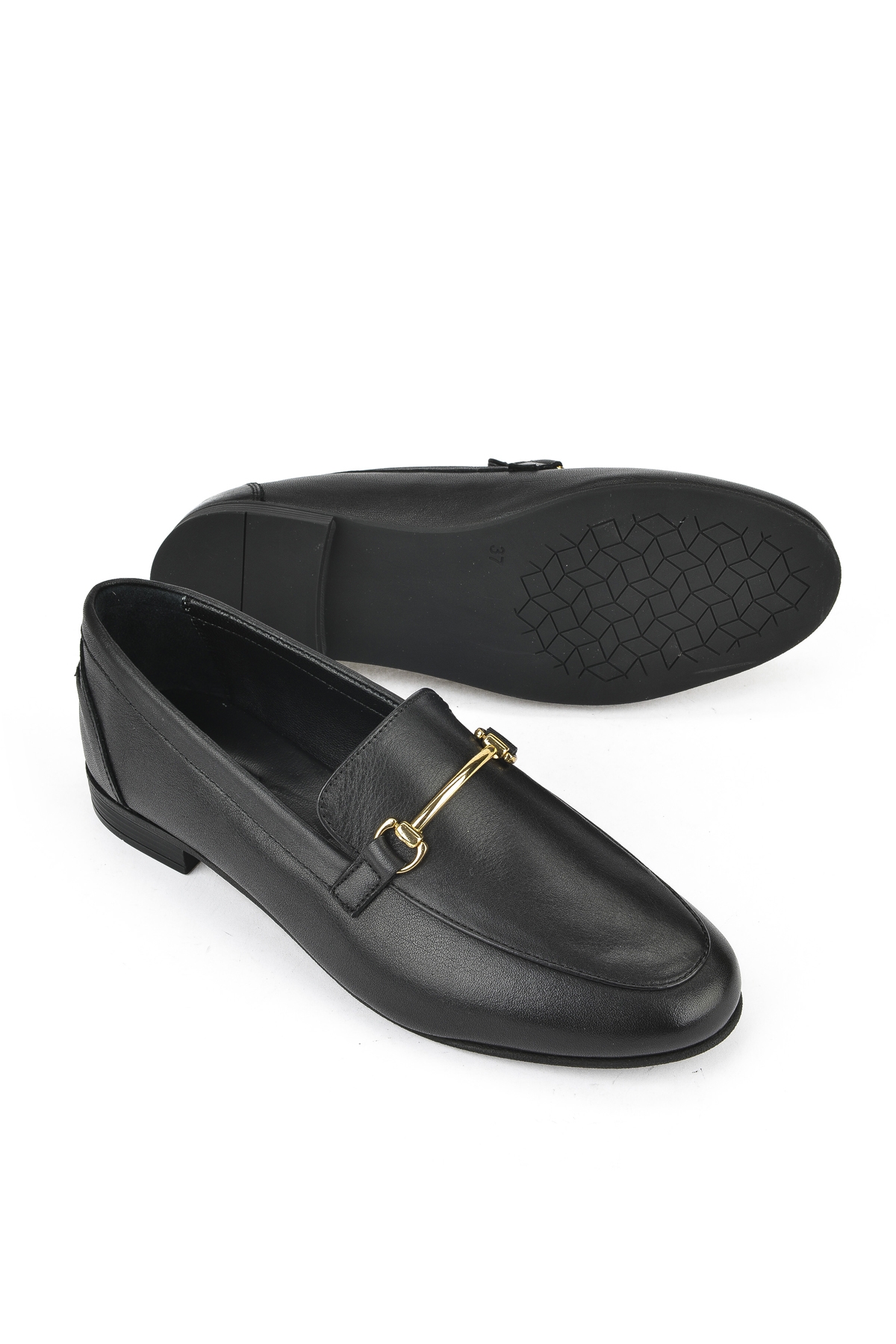 Hakiki Deri Kadın Ayakkabı 1511033Z483083 Siyah - Görsel 5