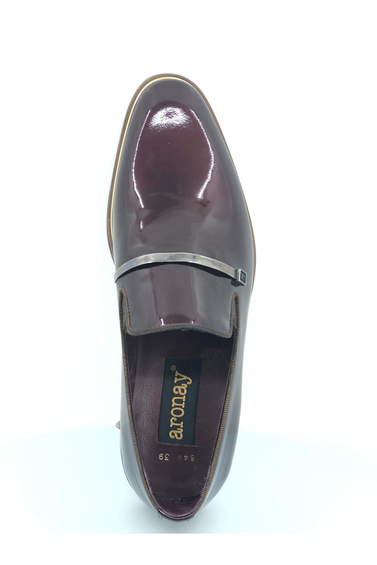 Lastikli Fitilli Jurdan Kösele Erkek Klasik Ayakkabı - Görsel 4