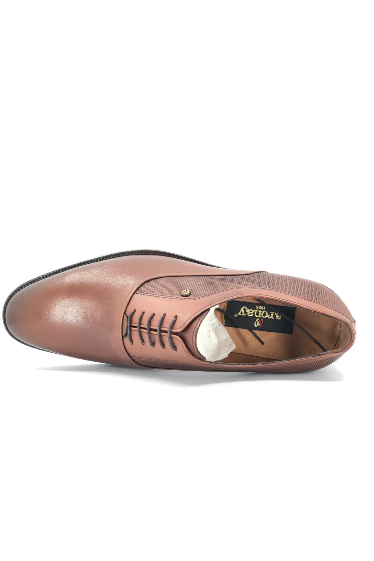 619 Bağcıklı Jurdan Kösele Erkek Klasik Ayakkabı - Görsel 5