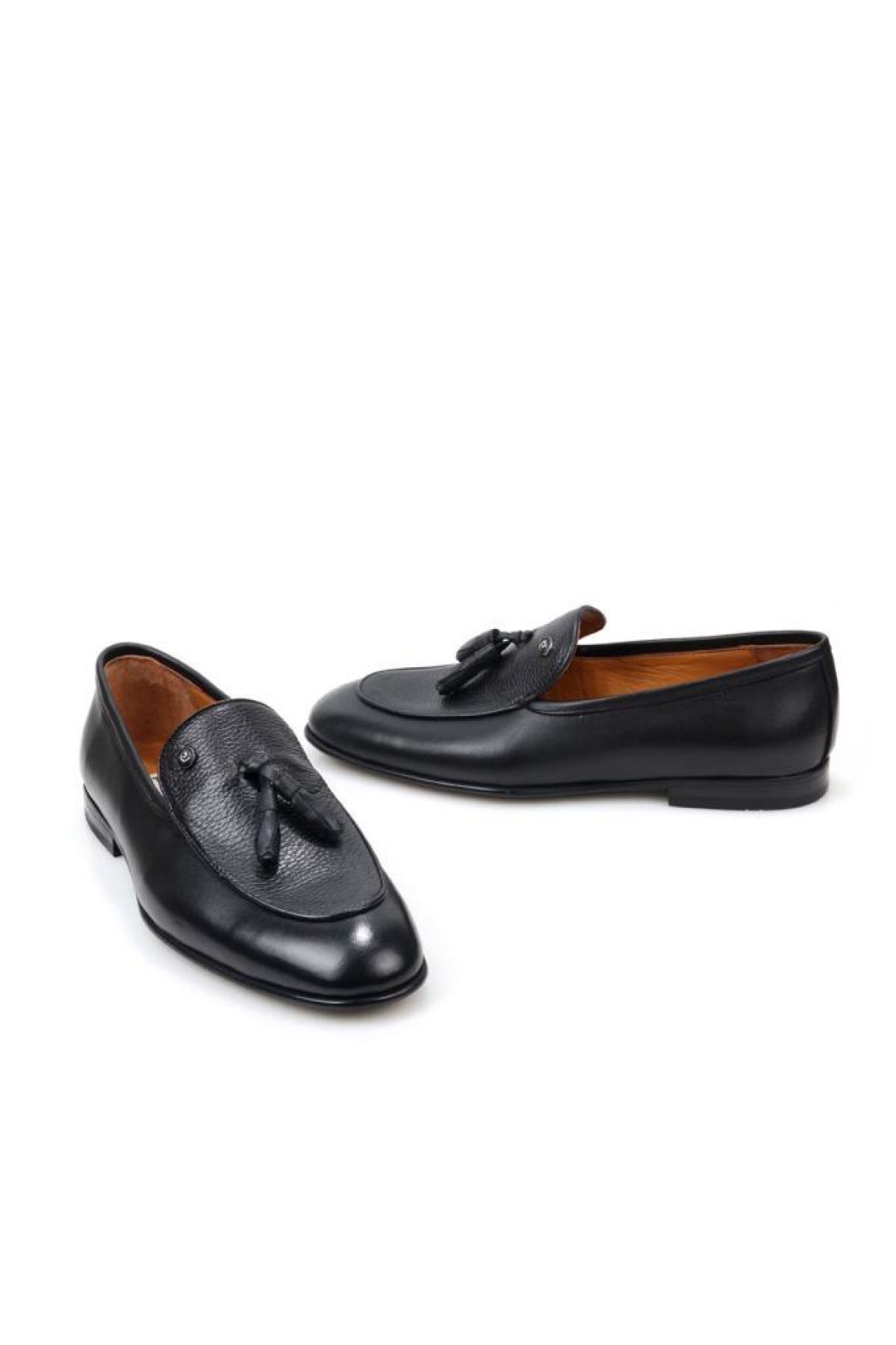 114005 Premıum Erkek Püsküllü Klasik Deri Ayakkabı - Görsel 6