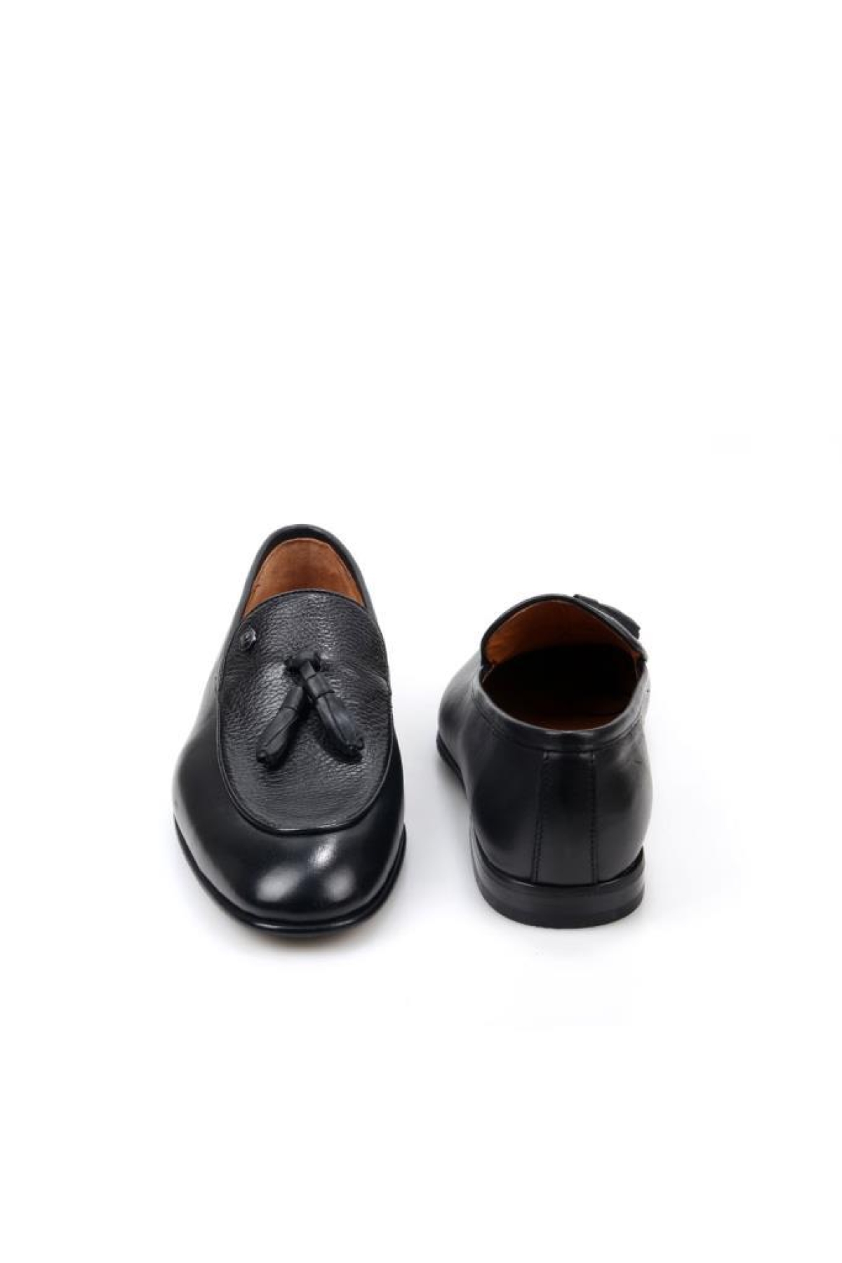 114005 Premıum Erkek Püsküllü Klasik Deri Ayakkabı - Görsel 7