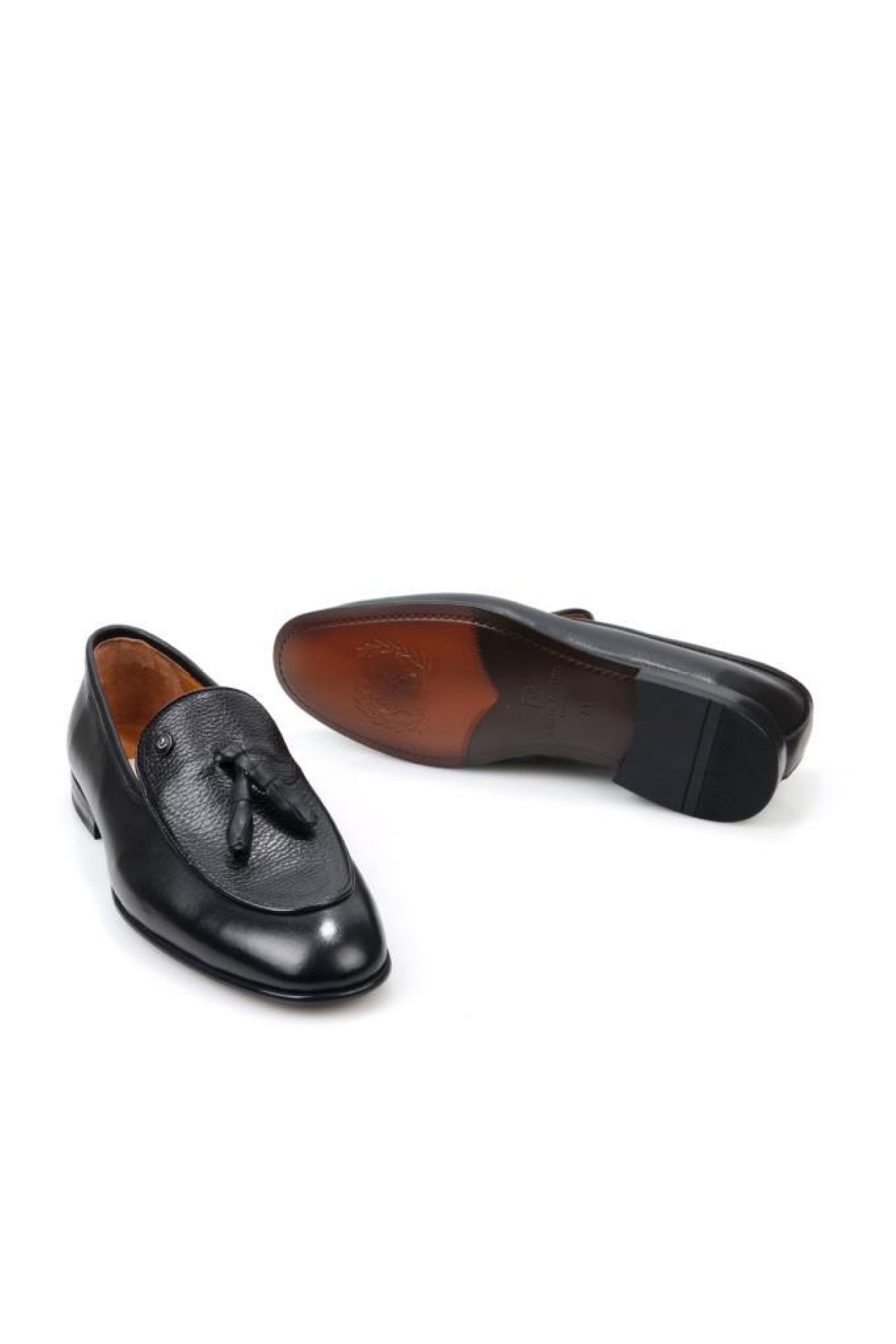 114005 Premıum Erkek Püsküllü Klasik Deri Ayakkabı - Görsel 8