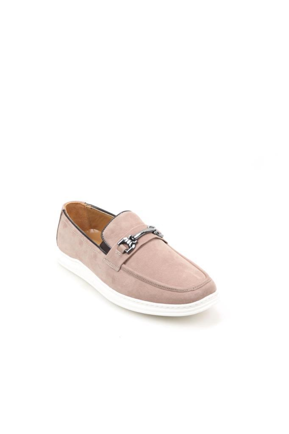 191074 Hafif Ortopedik Erkek Günlük Loafer Deri Ayakkabı - Görsel 4