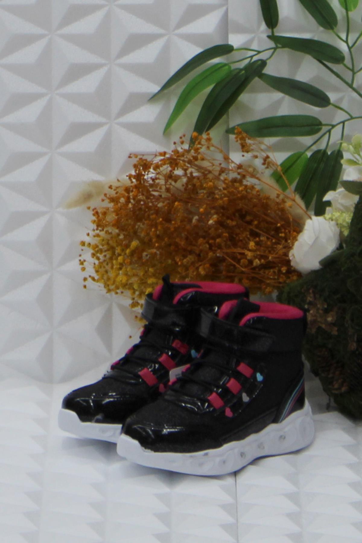 Cool Kids Siyah Rahat Hafif Işıklı Kız Çocuk Bot - Görsel 4