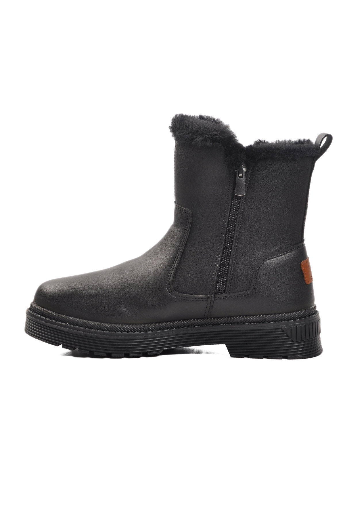 Siyah İçi Polarlı Kadın Bot 23003 Z - Görsel 3