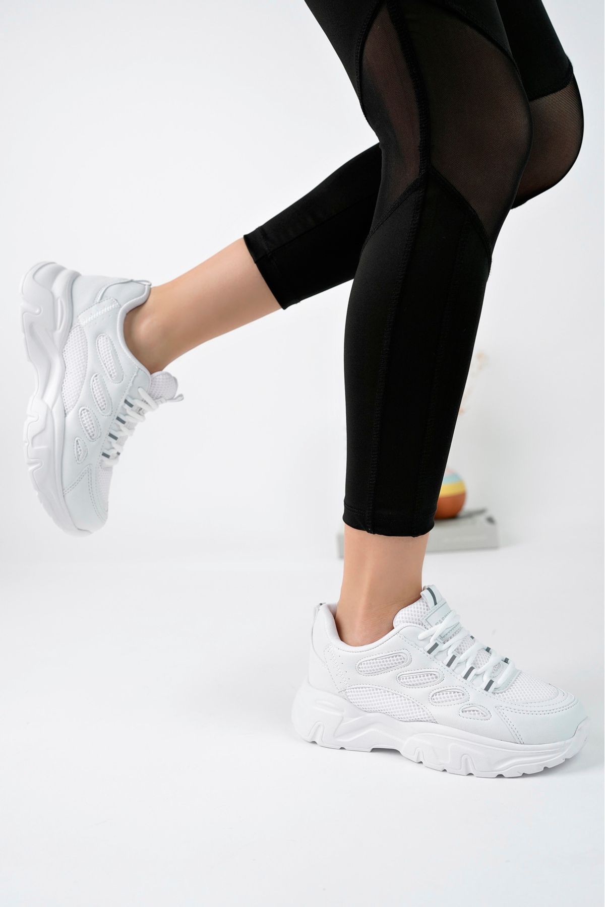 Kadın Sneaker Sararmaz Taban Ultra Hafif -3 - Görsel 3