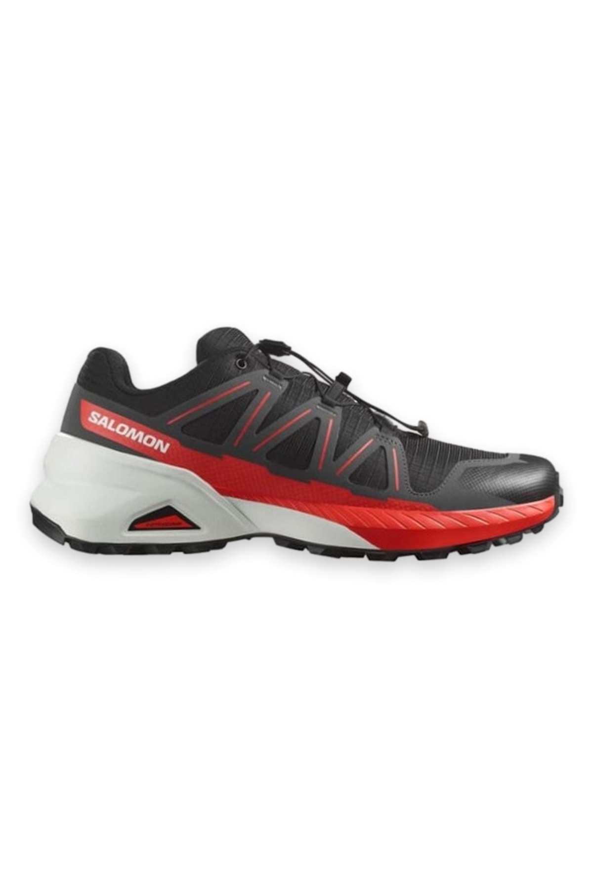 475145 Speedcross Peak Outdoor Patika Koşusu Siyah-Kırmızı Erkek Spor Ayakkabı - Görsel 2