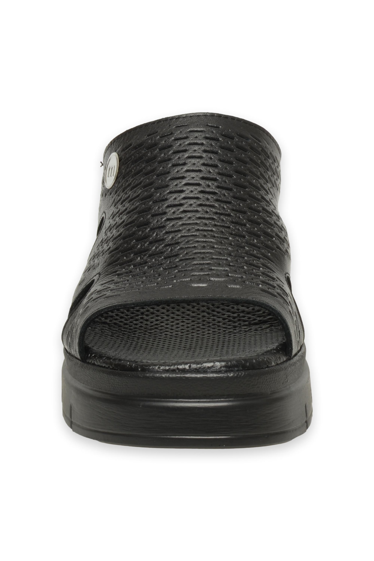 D25Yt-1415 Günlük Siyah Kadın Terlik - Görsel 4