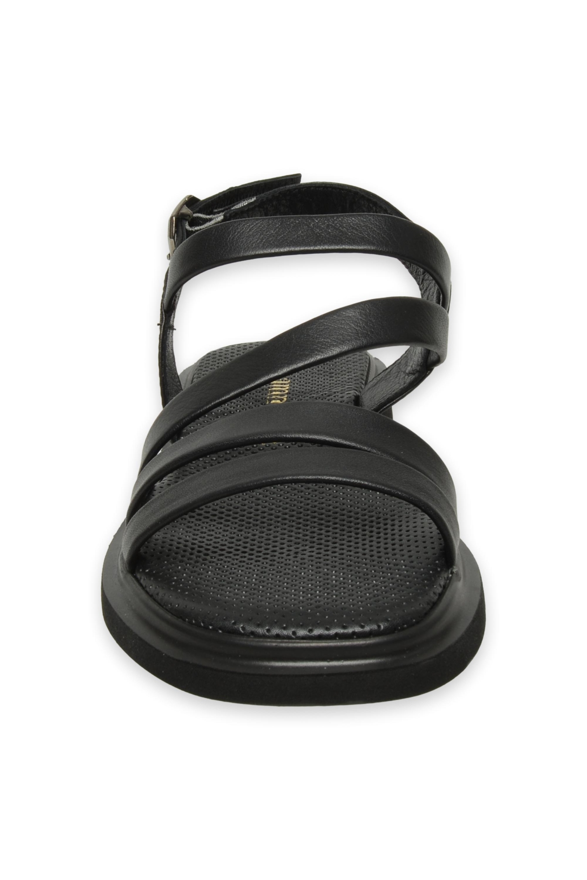 D25Ys-5005Z Günlük Siyah Kadın Sandalet - Görsel 4