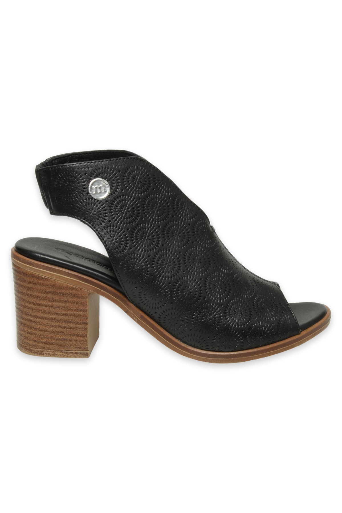 D25Ys-2915 Günlük Kalin Topuklu Siyah Kadın Sandalet - Görsel 2