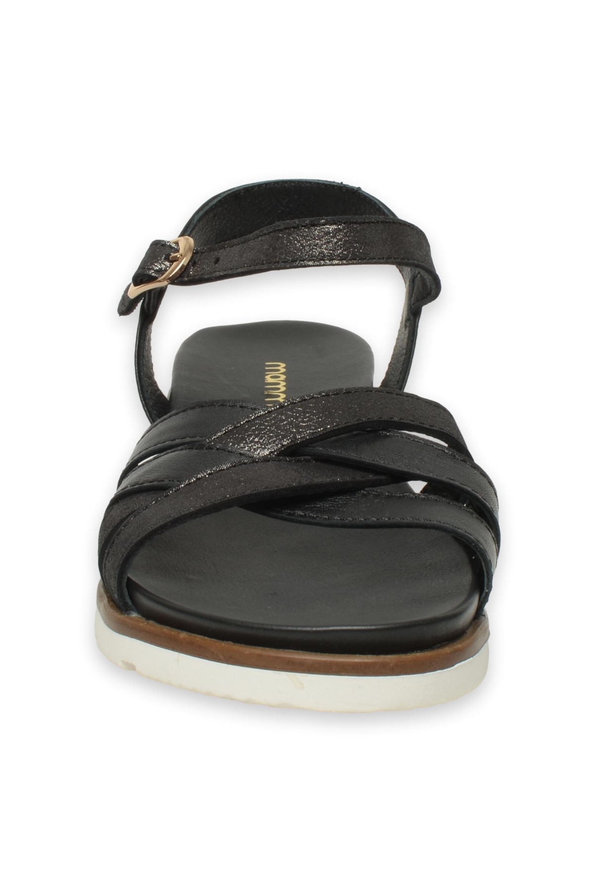 D25Ys-2910 Günlük Siyah Kadın Sandalet - Görsel 4