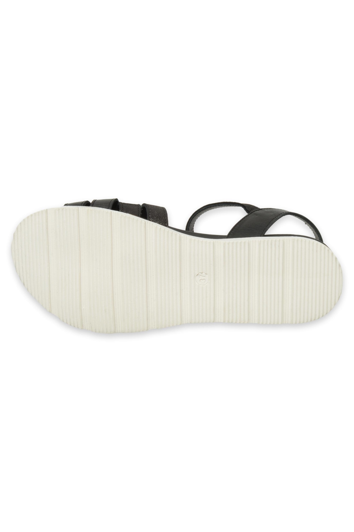 D25Ys-2910 Günlük Siyah Kadın Sandalet - Görsel 6