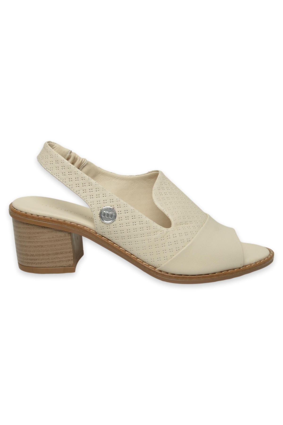 D25Ys-2840Z Günlük Krem Kadın Sandalet - Görsel 2