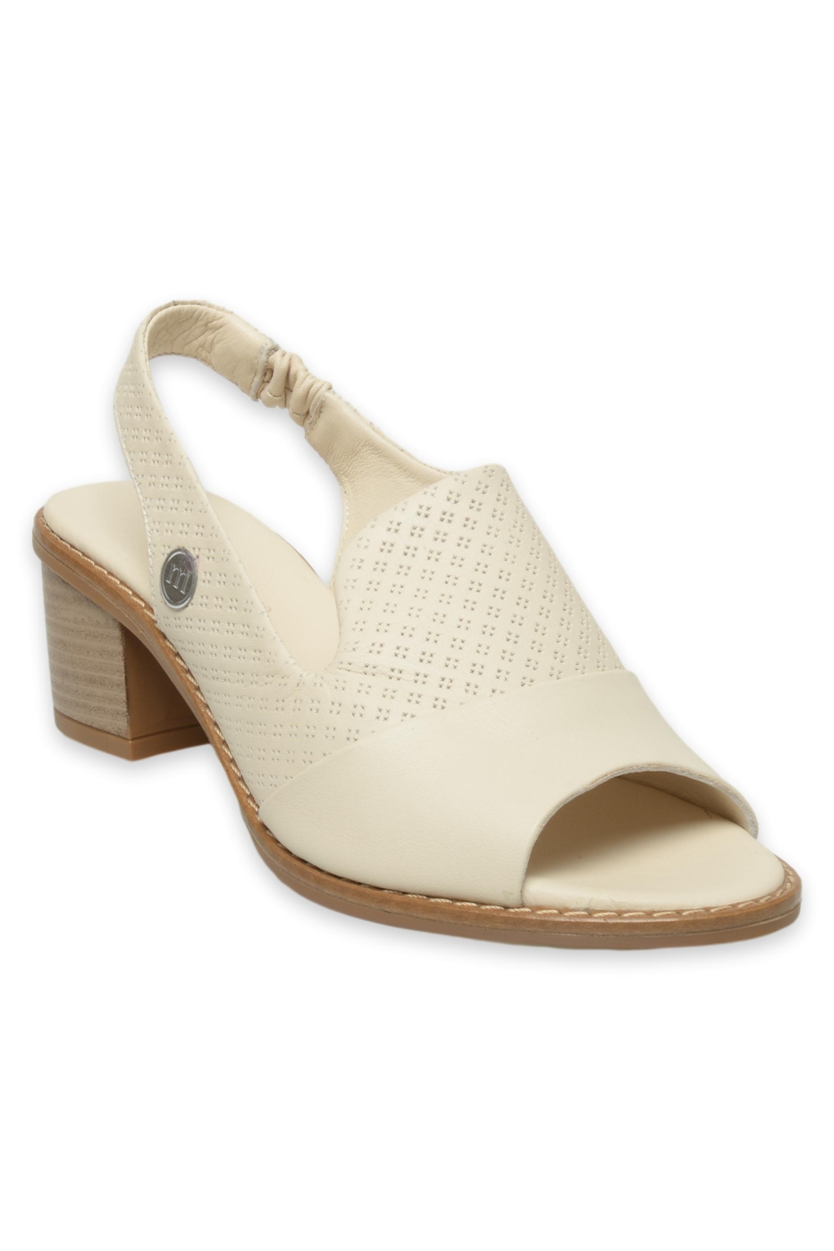 D25Ys-2840Z Günlük Krem Kadın Sandalet - Görsel 3