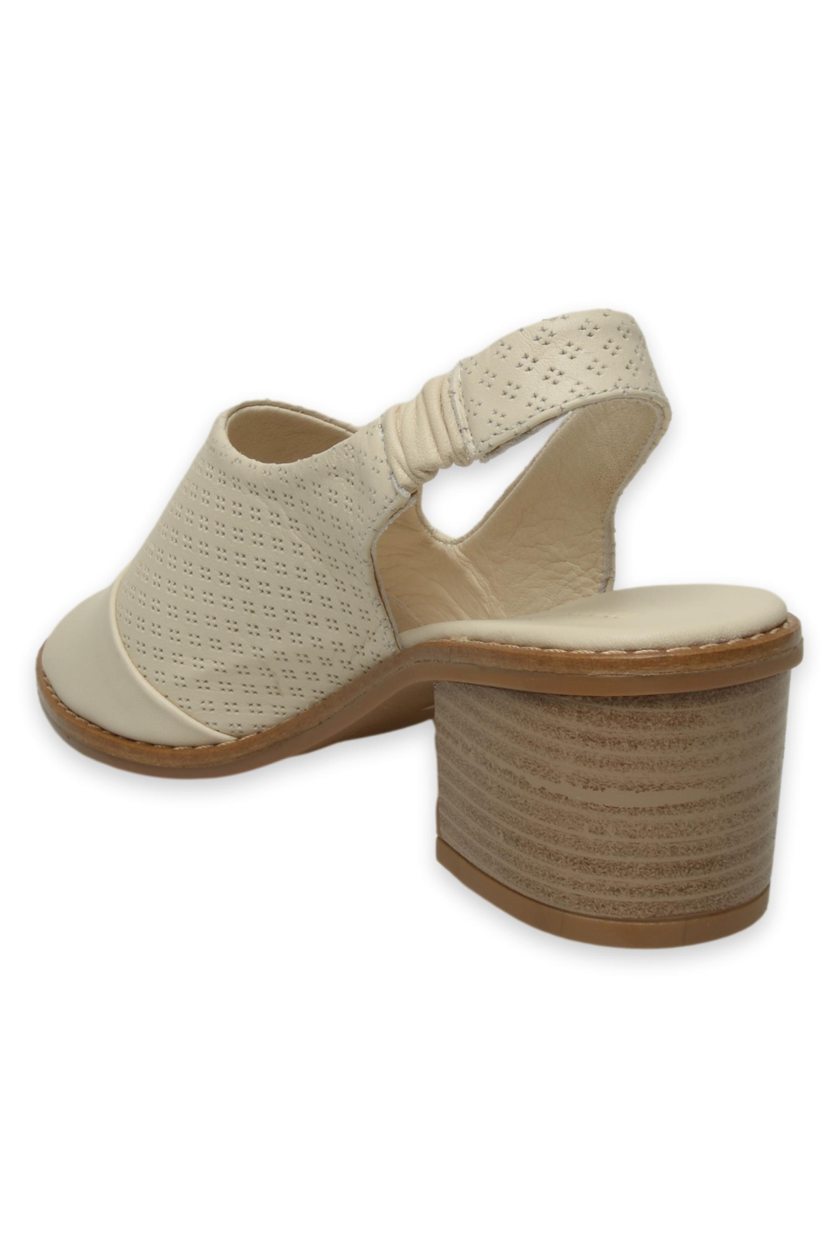 D25Ys-2840Z Günlük Krem Kadın Sandalet - Görsel 5