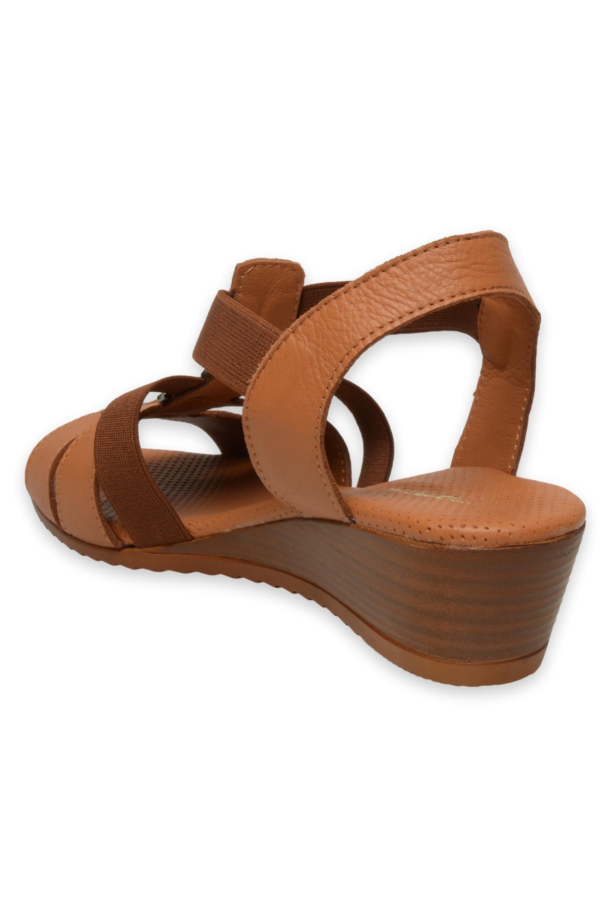 D25Ys-2735Z Günlük Taba Kadın Sandalet - Görsel 5