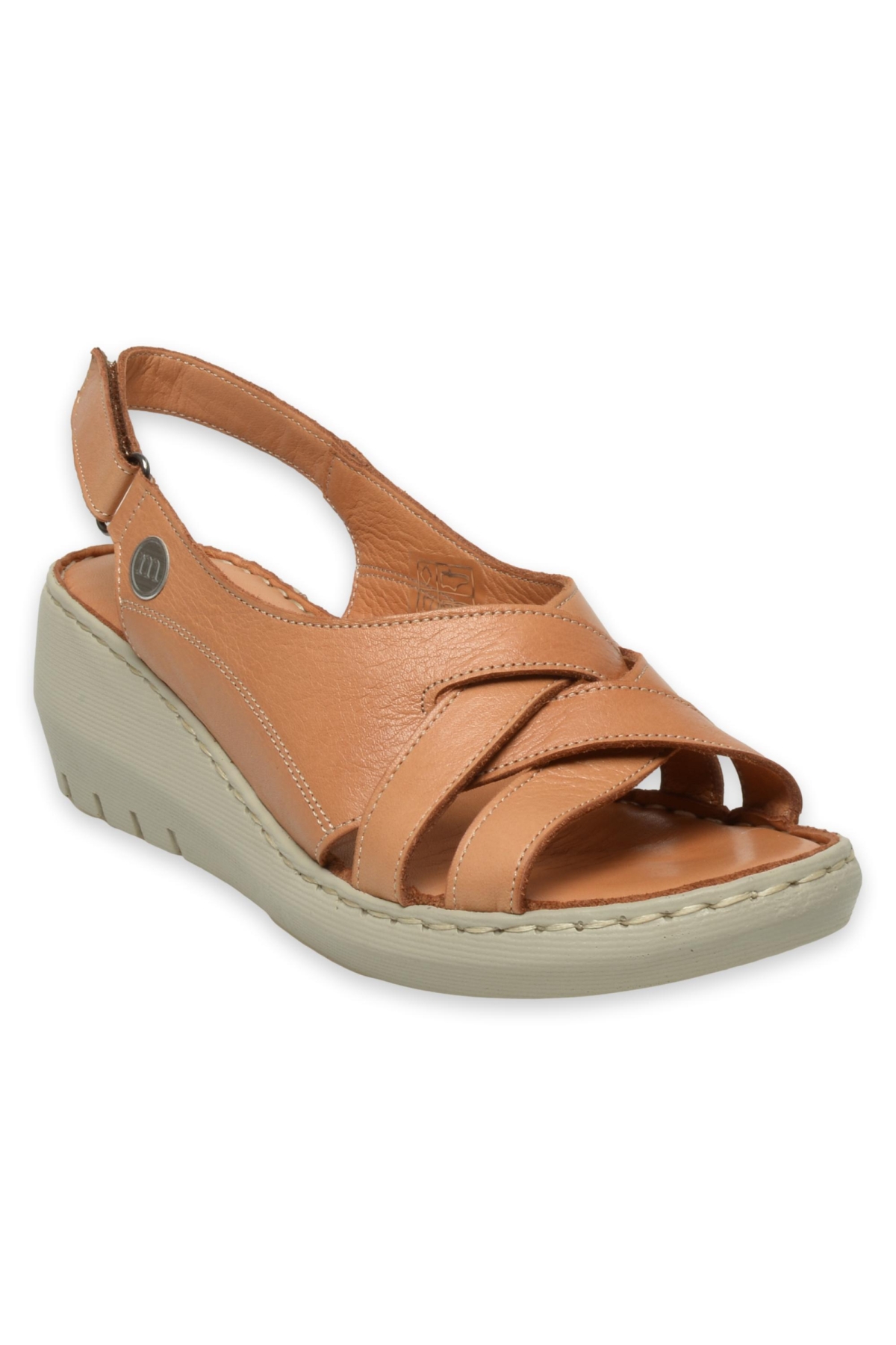 D25Ys-2510Z Günlük Taba Kadın Sandalet - Görsel 3