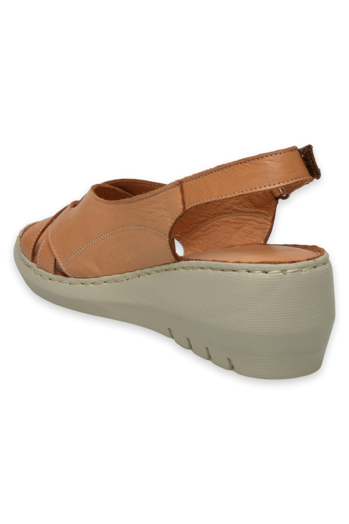 D25Ys-2510Z Günlük Taba Kadın Sandalet - Görsel 5