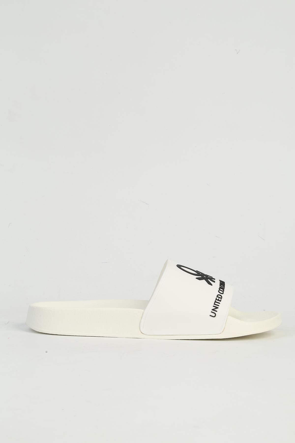 Beyaz Erkek Terlik BN-1434 - Görsel 2