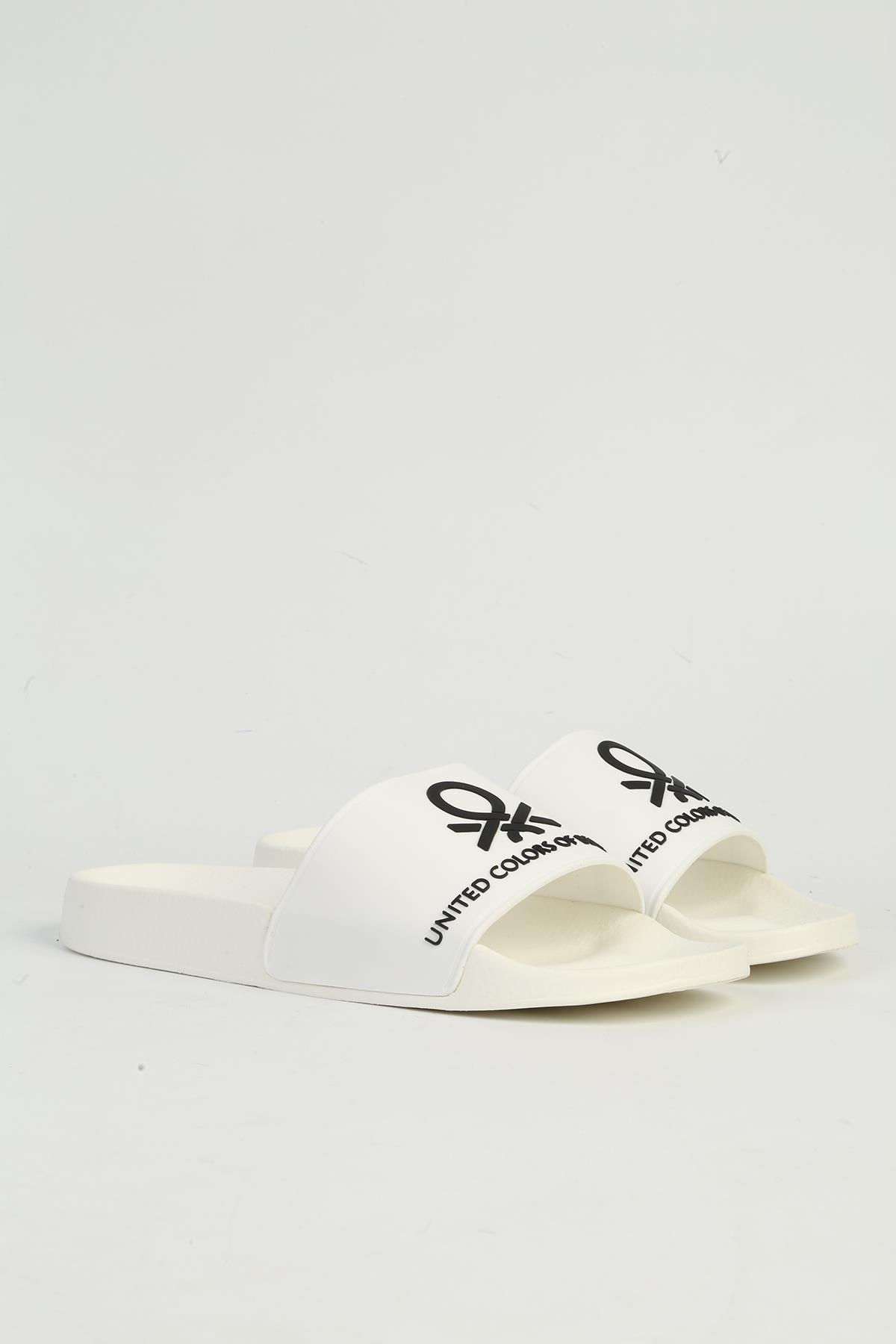 Beyaz Erkek Terlik BN-1434 - Görsel 3