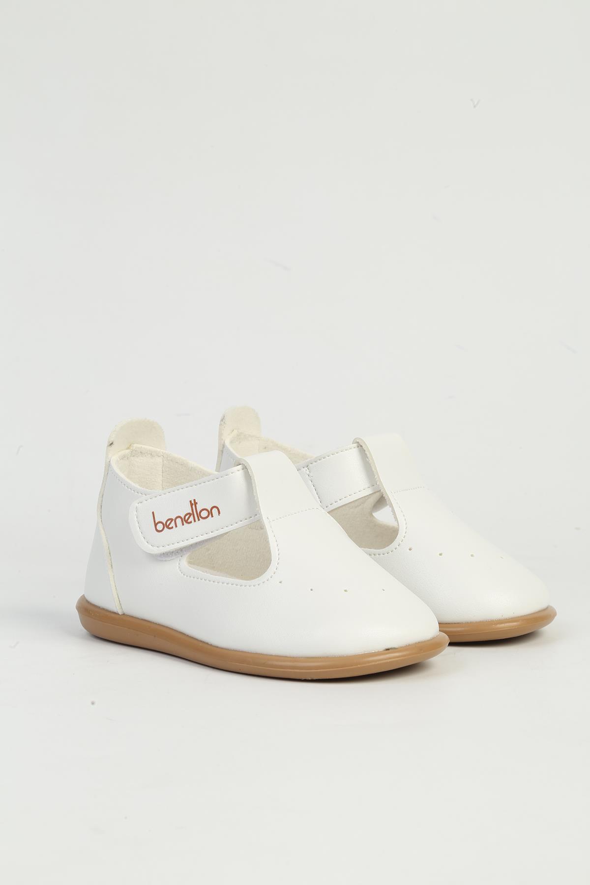 Beyaz Çocuk Spor Ayakkabı BN-1401 - Görsel 3