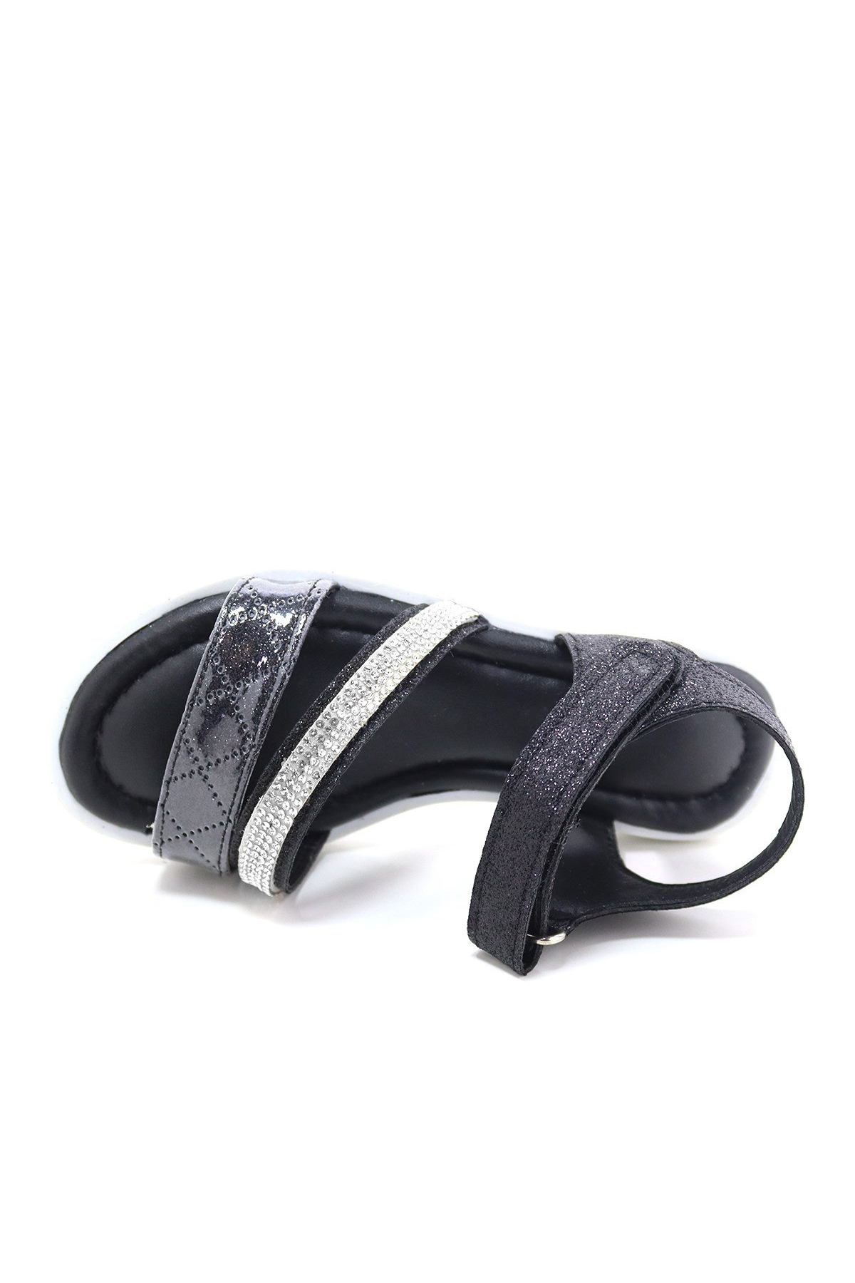 Artico Noumea Siyah Gri Kız Çocuk Sandalet - Görsel 6