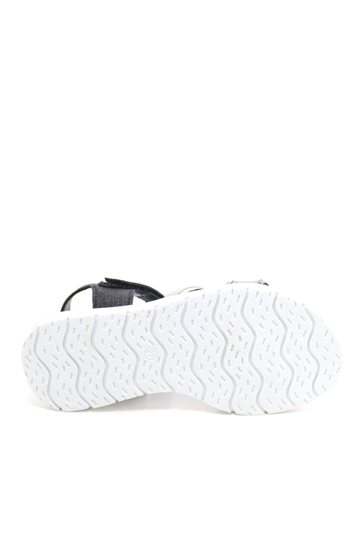 Artico Noumea Siyah Gri Kız Çocuk Sandalet - Görsel 7