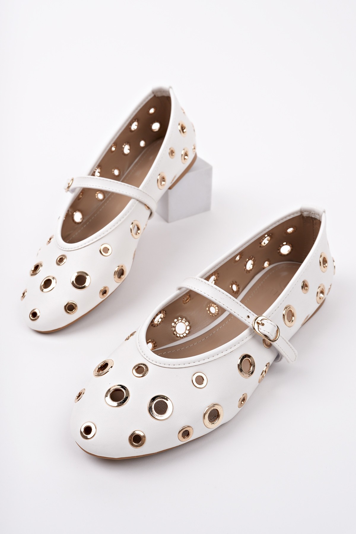 MİSHA Tek Bant Troklu Günlük Kadın Babet - Görsel 3