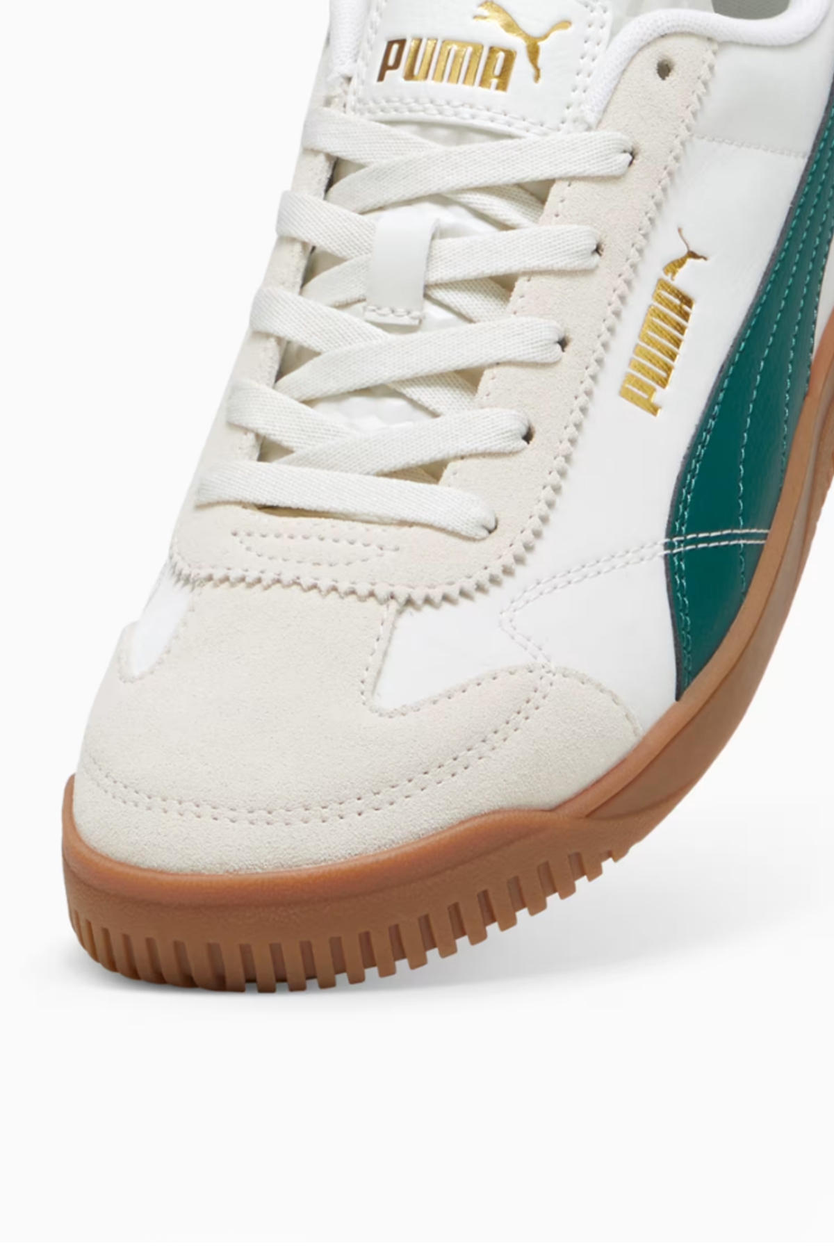 Club 5v5 Lux OG Unisex Deri Sneaker Ayakkabı Gri - Görsel 4