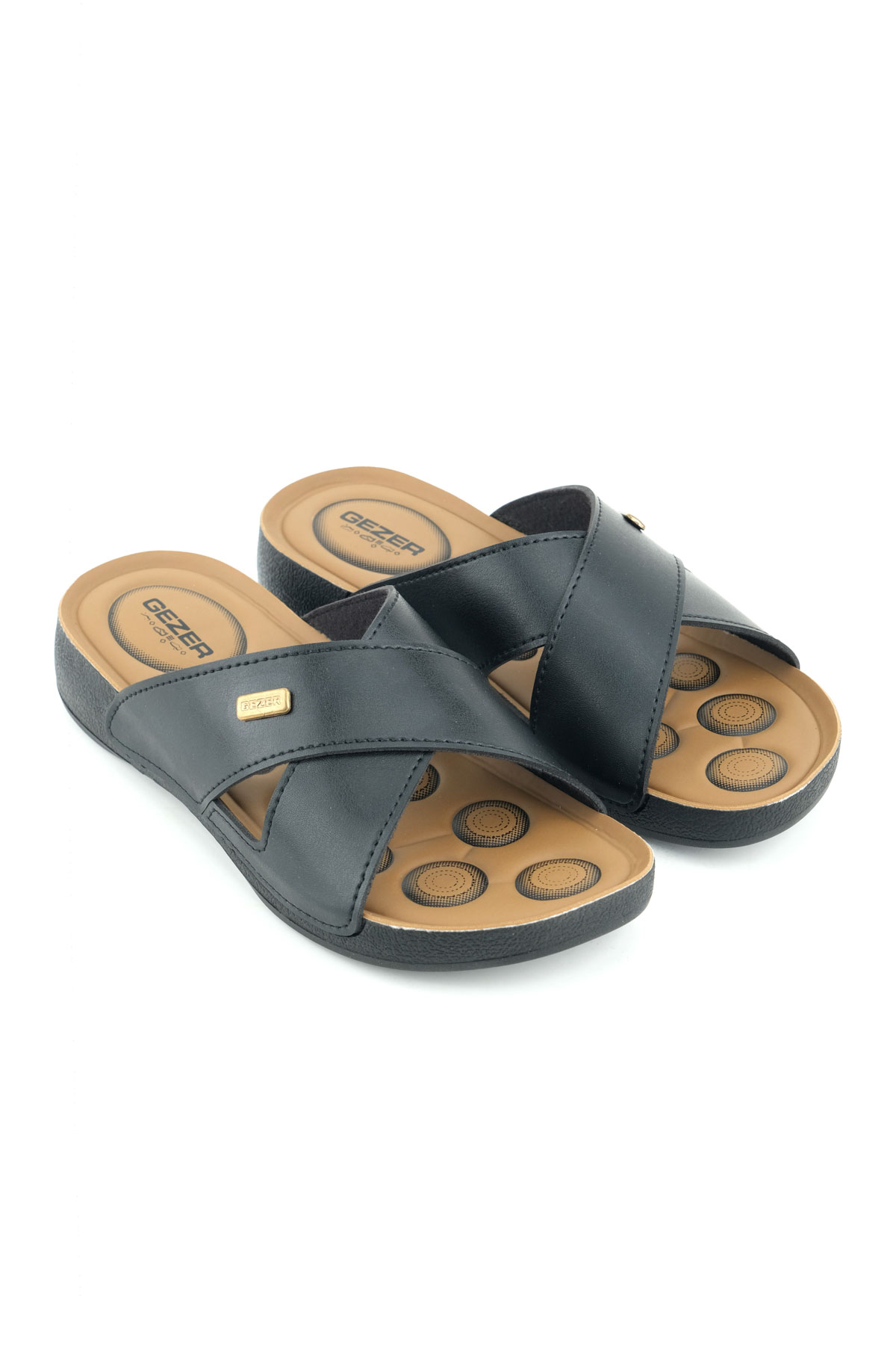 Kadın Yazlık Suni Deri Rahat Taban Günlük Terlik - Görsel 4