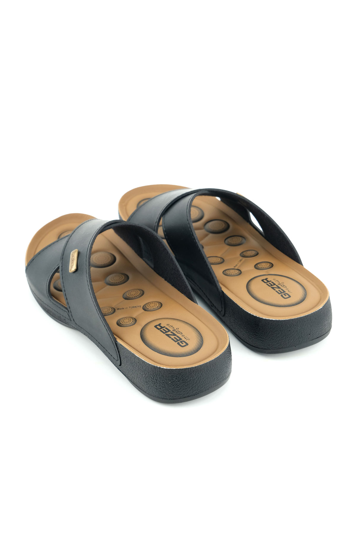 Kadın Yazlık Suni Deri Rahat Taban Günlük Terlik - Görsel 5