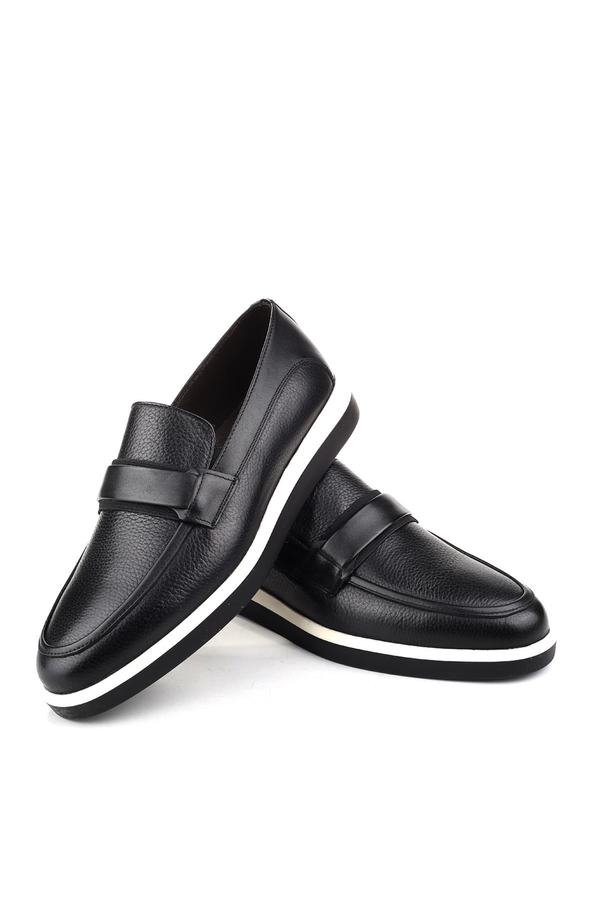 0138 Günlük Erkek Hakiki Deri Rahat Ayakkabı - Görsel 4