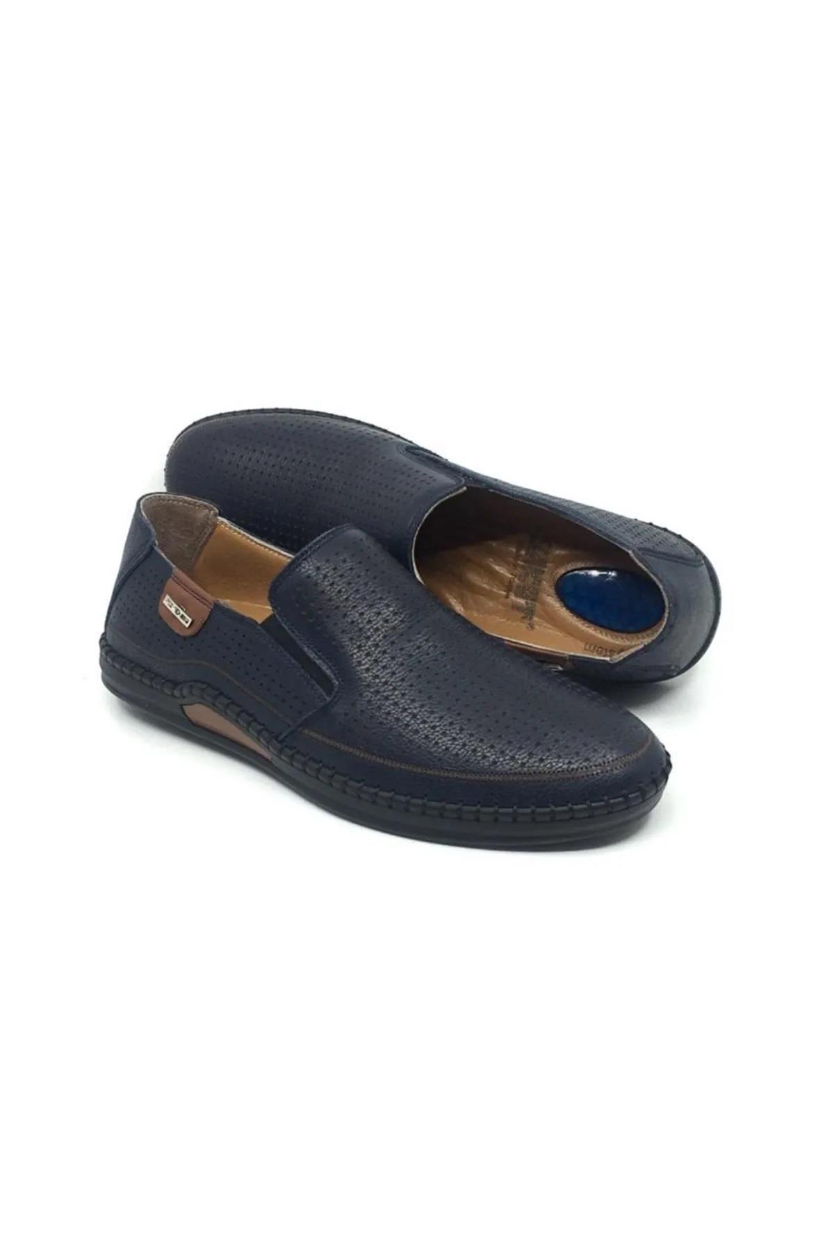 573 Ortopedik Jell Taban Hakiki Deri Günlük Erkek Ayakkabı - Görsel 3