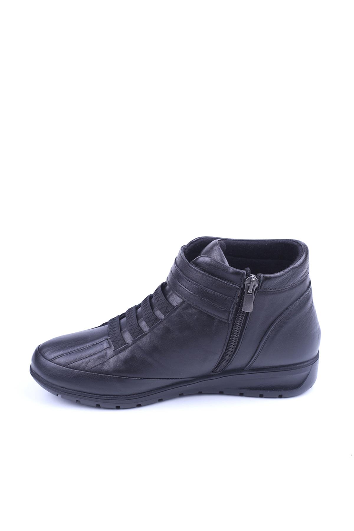 8602 Termo Taban Hakiki Deri Kadın Bot - Görsel 3
