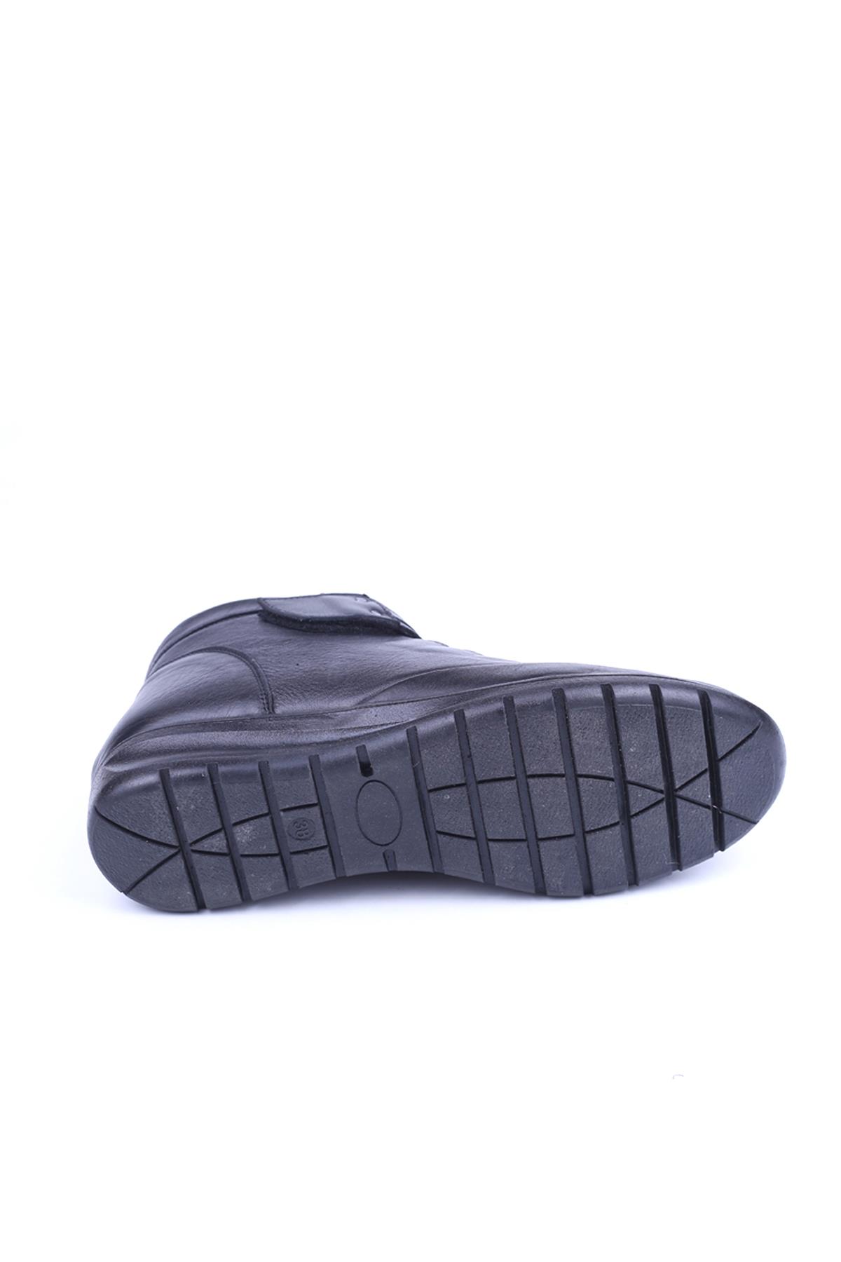8602 Termo Taban Hakiki Deri Kadın Bot - Görsel 6