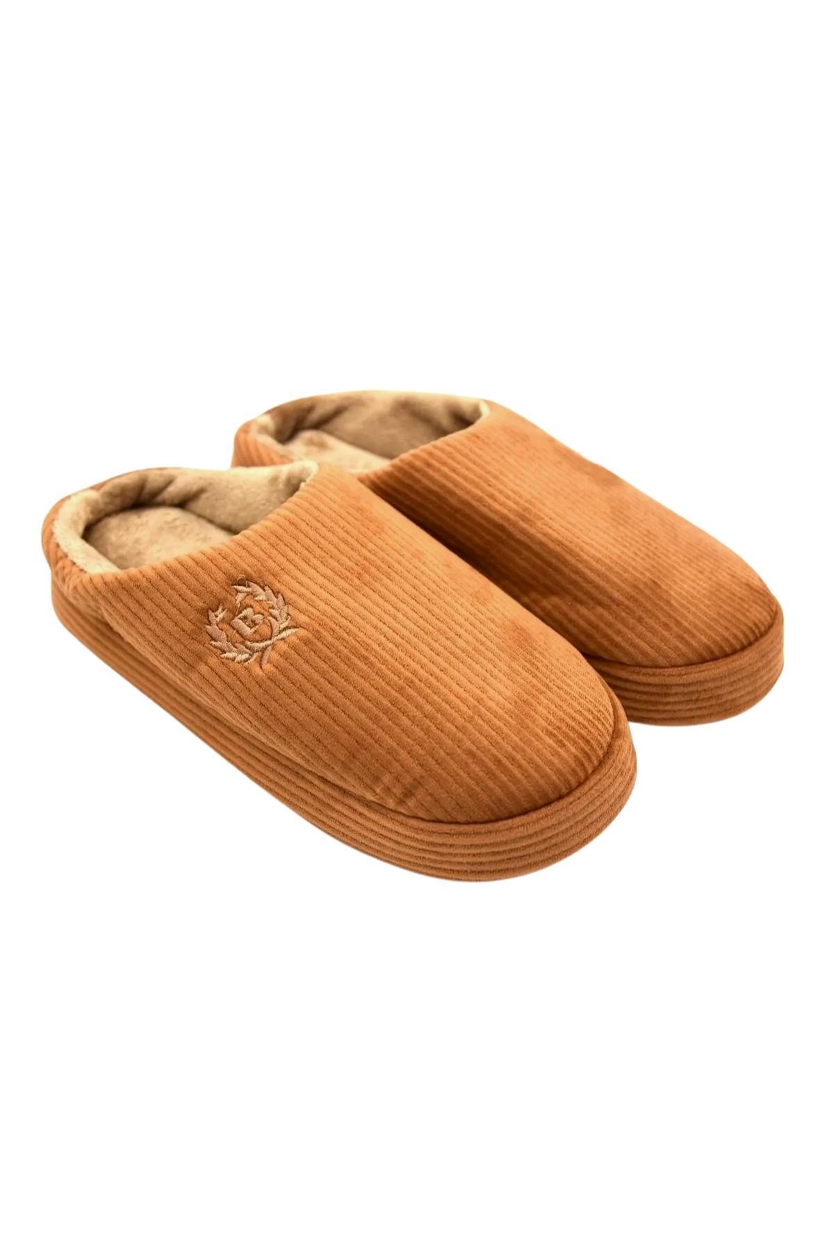 2488 Erkek Kışlık Ev Halı Misafir Terliği - Görsel 4