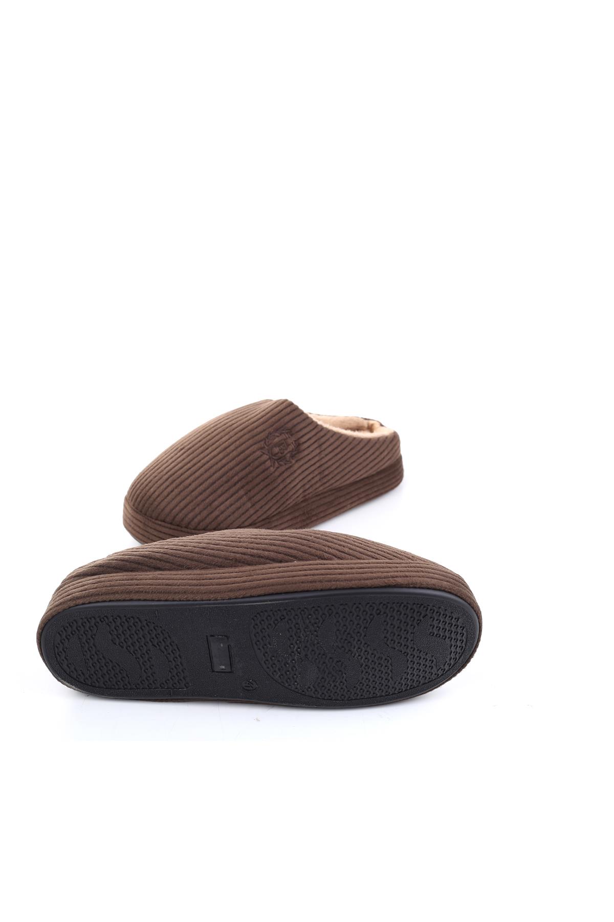 2488 Erkek Kışlık Ev Halı Misafir Terliği - Görsel 6