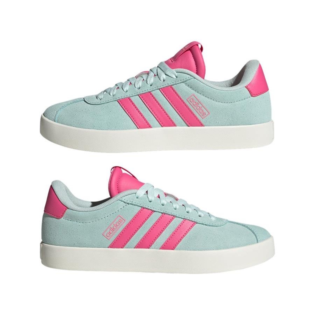 Unisex Çocuk Turkuaz Yürüyüş Ayakkabısı VL COURT 3.0 JP5326 - Görsel 3