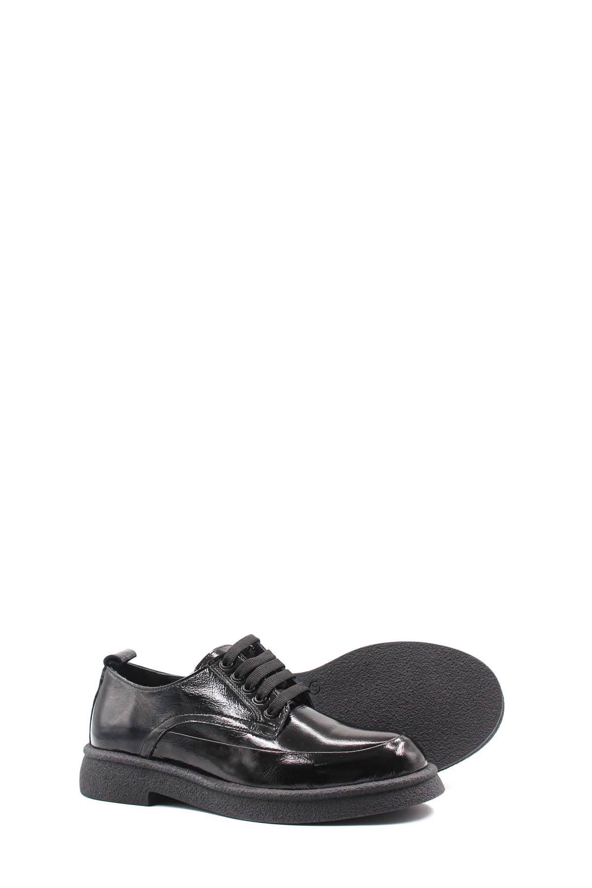 Hakiki Deri Kadın Casual Ayakkabı 217ZA29-02 - Görsel 4