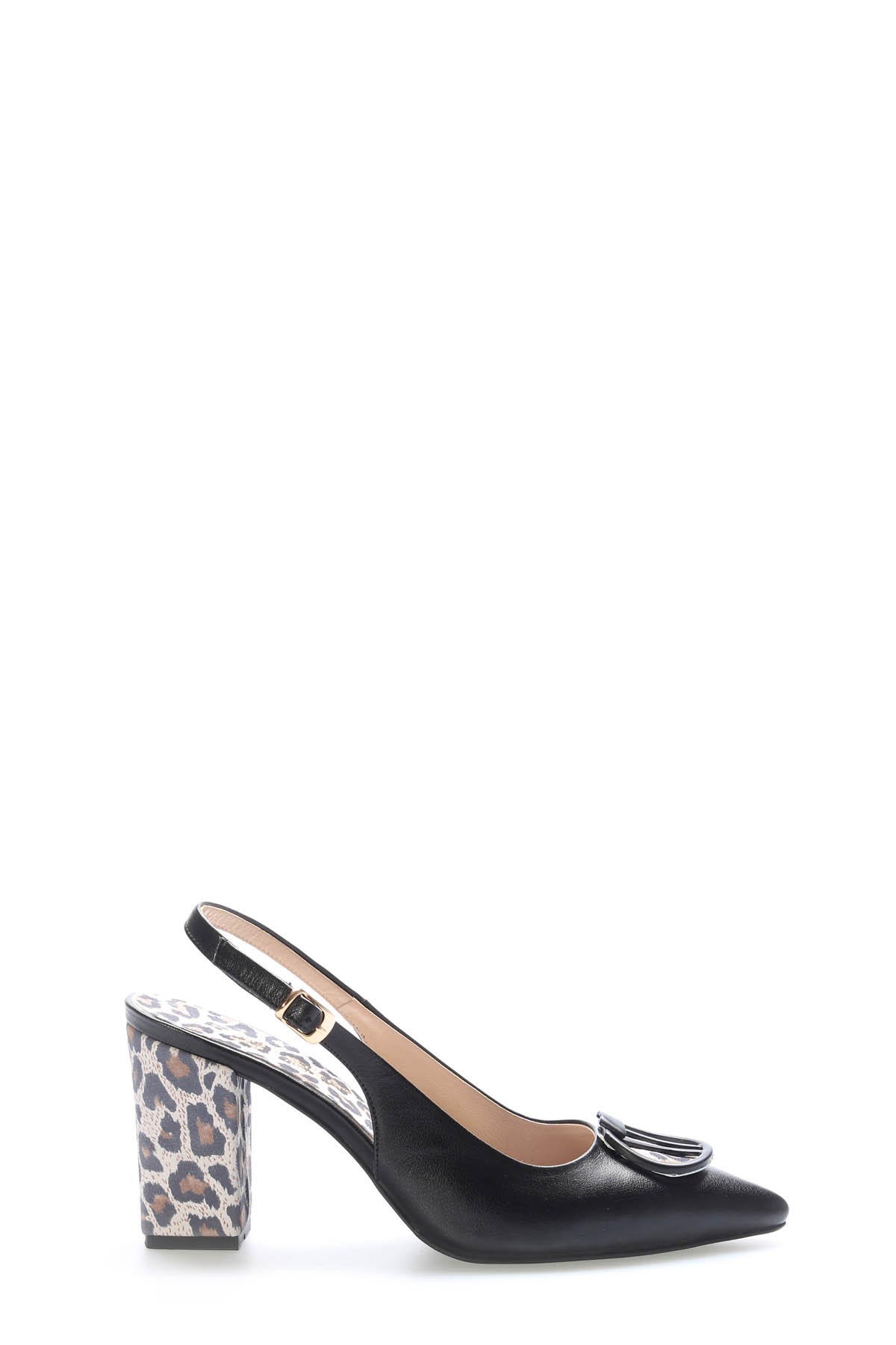 Hakiki Deri Kadın Yüksek Topuk Ayakkabı 215ZA2741 - Görsel 2