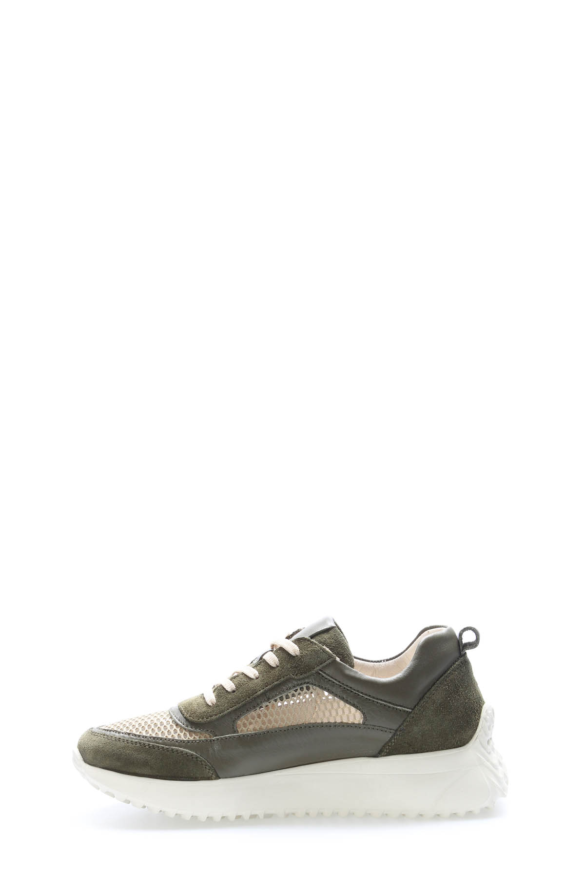 Hakiki Deri Kadın Casual Ayakkabı 136ZA903-1 - Görsel 3