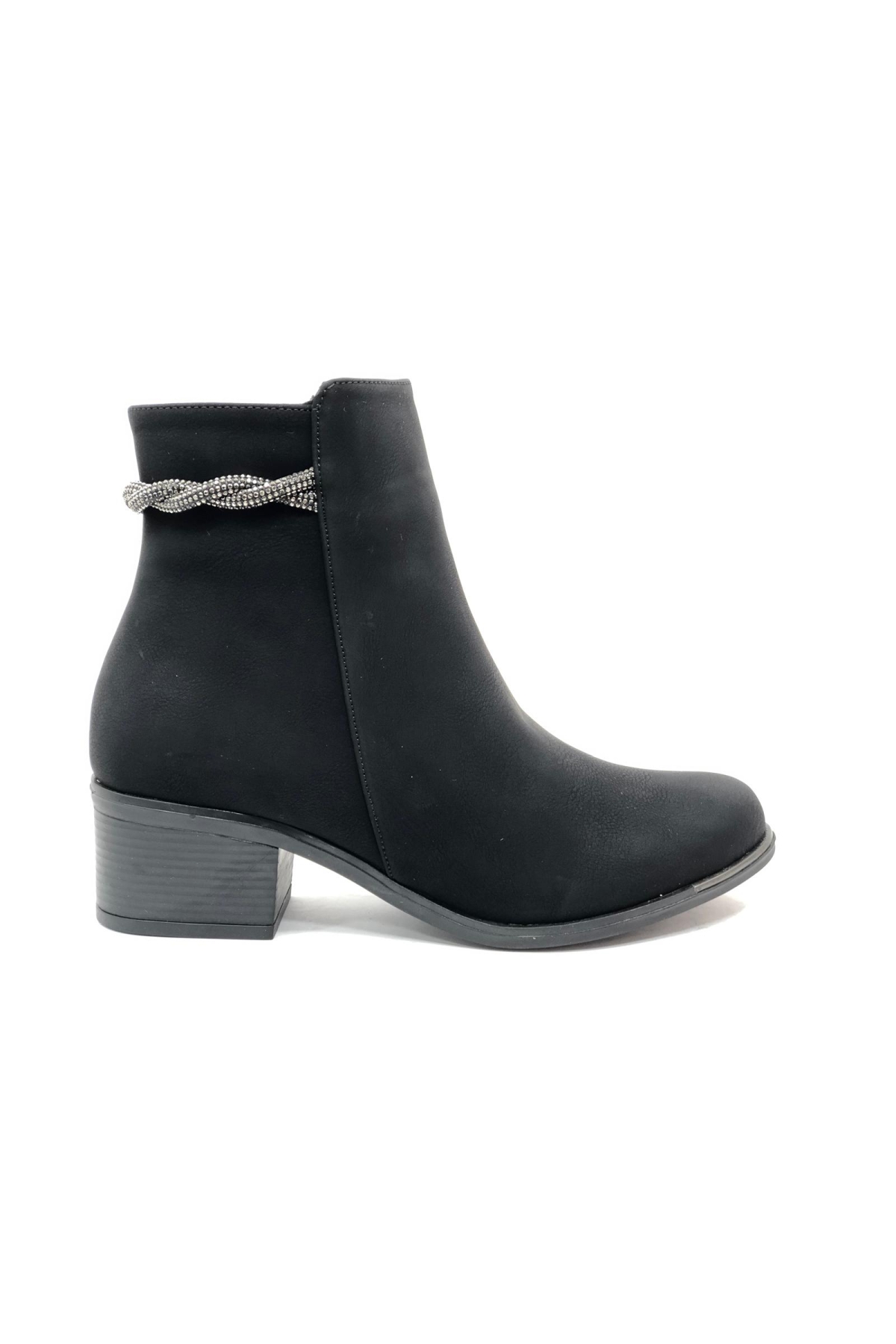 Arkası Taş Dekolteli Kadın Bot - Görsel 3